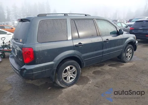 2004 Honda Pilot Ex-L from USA, damaged, VIN 2HKYF18524H516361